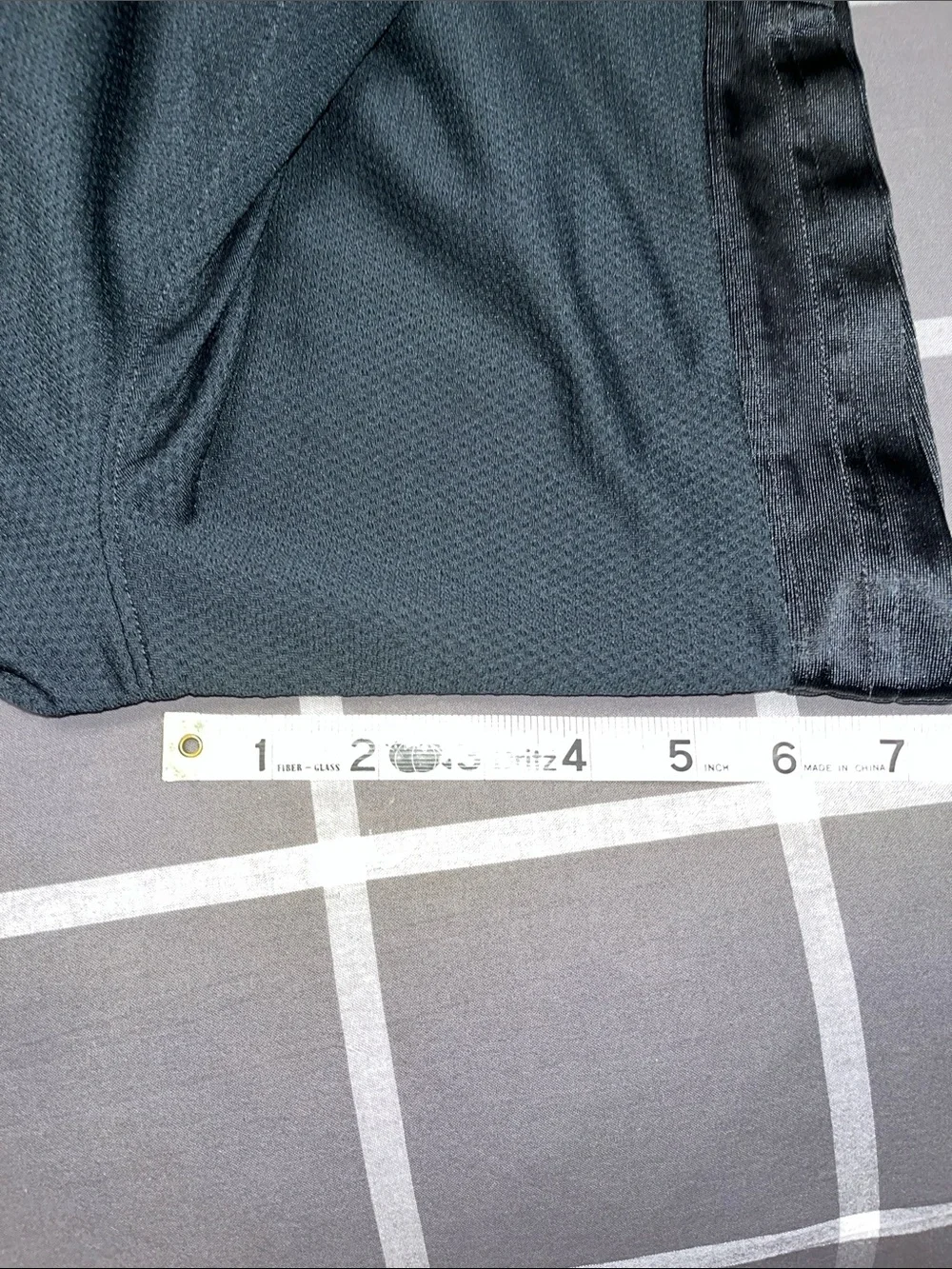 Nike Black Athletic Basketball Shorts with White Swoosh